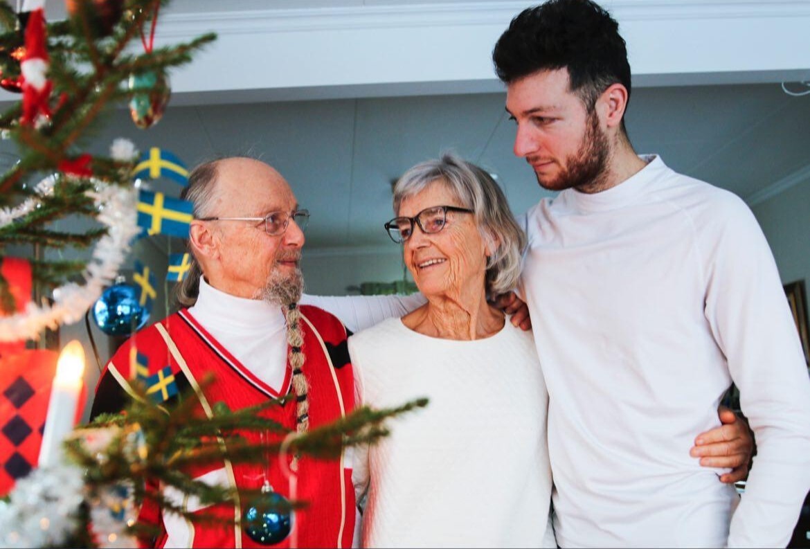 Noël suédois lors d'un voyage sans argent